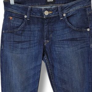 Hudson Jeans Womens Size 27 Bacara Crop Straight Cuffed Jeans Made In USA